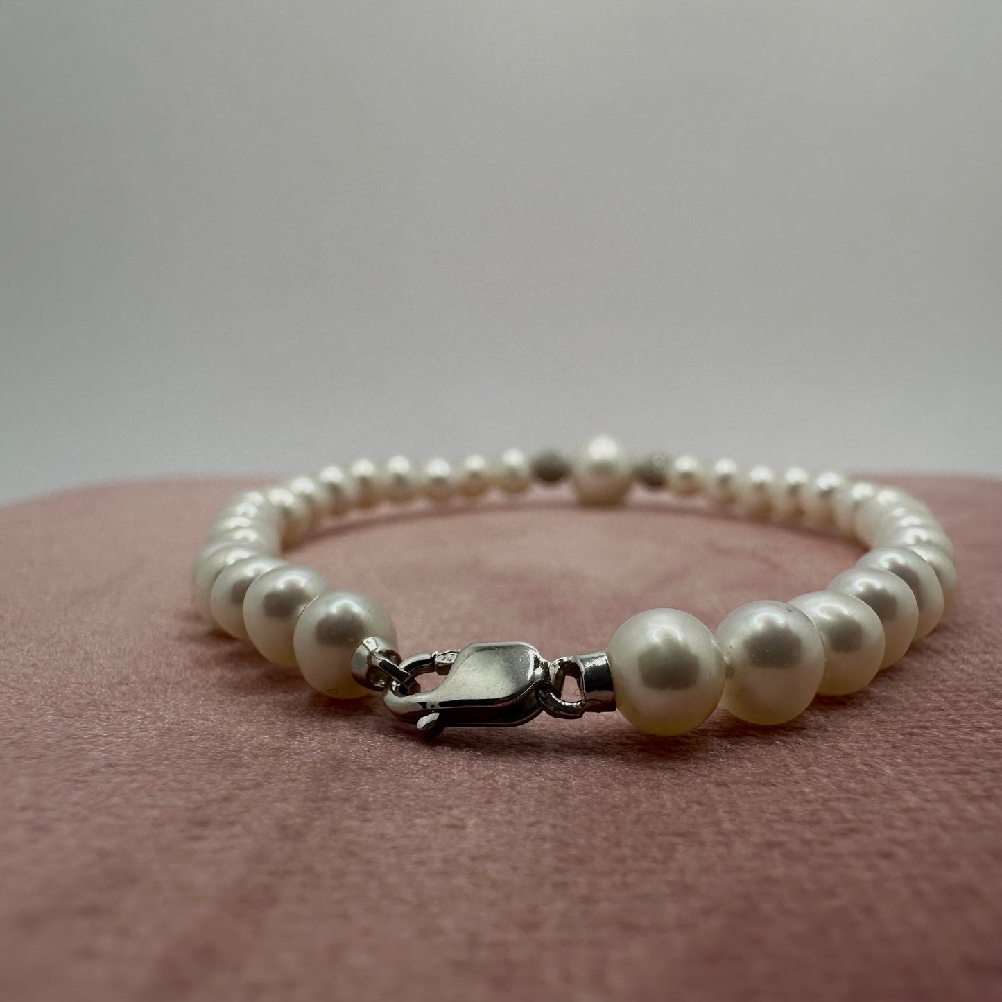 Bracciale Kioto Classico con Perla Centrale