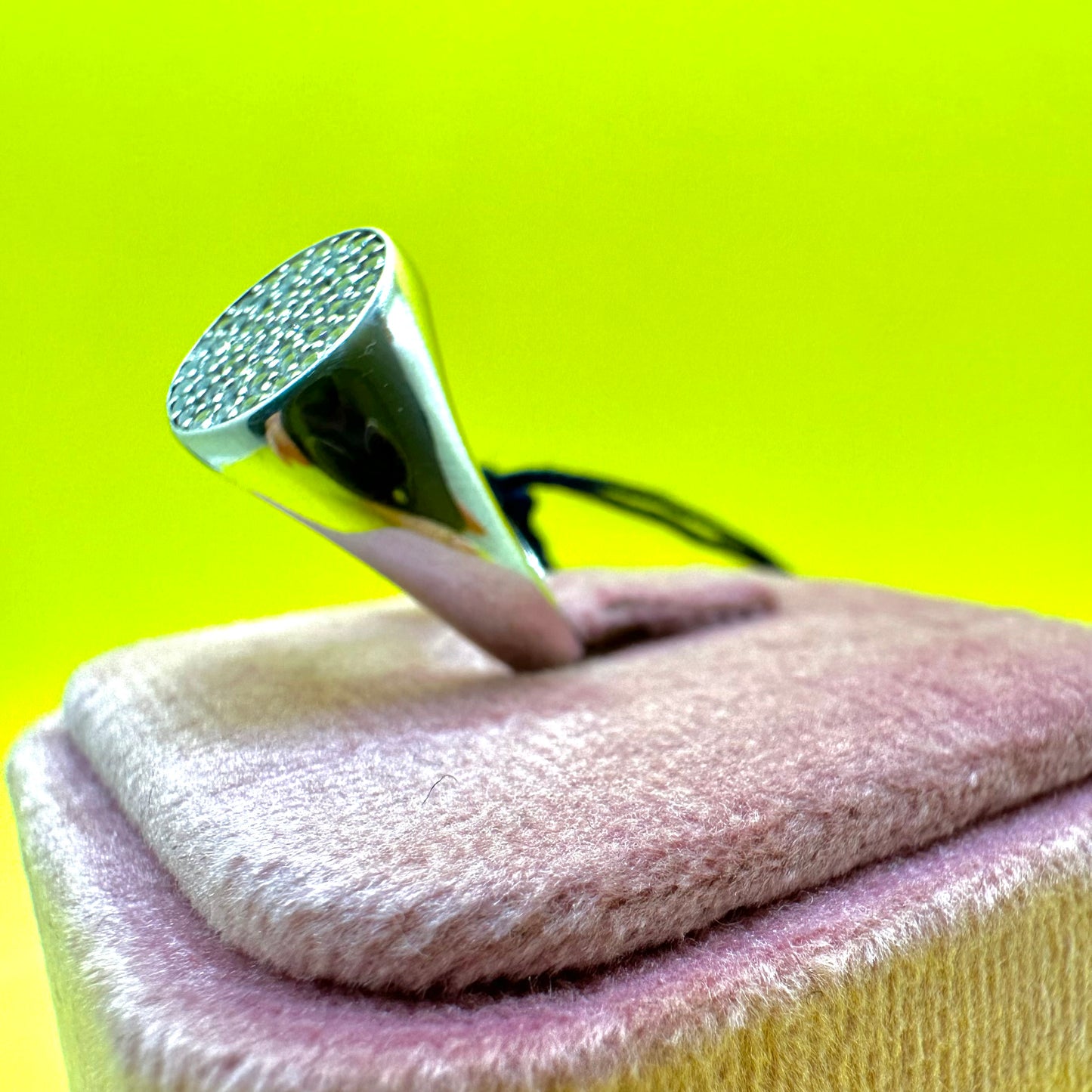 Anello Mignolo Chevalier Argento Tatiana Fabergè