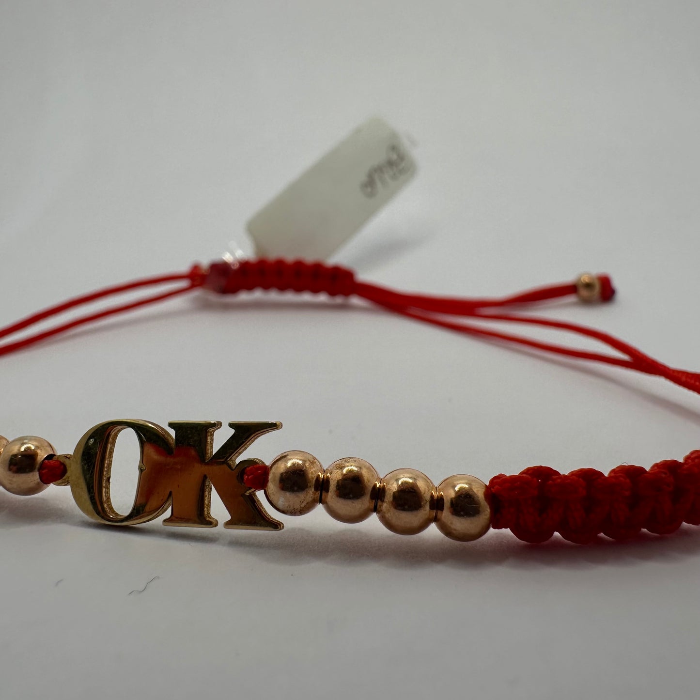 Bracciale Capasso  "OK" Personalizzabile in Argento