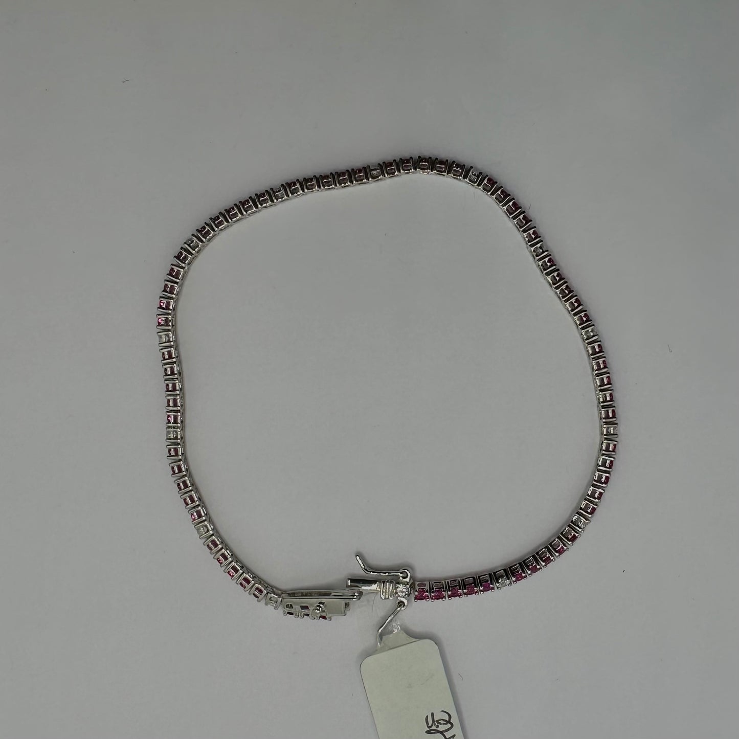 Bracciale Tennis Argento Con Zirconi